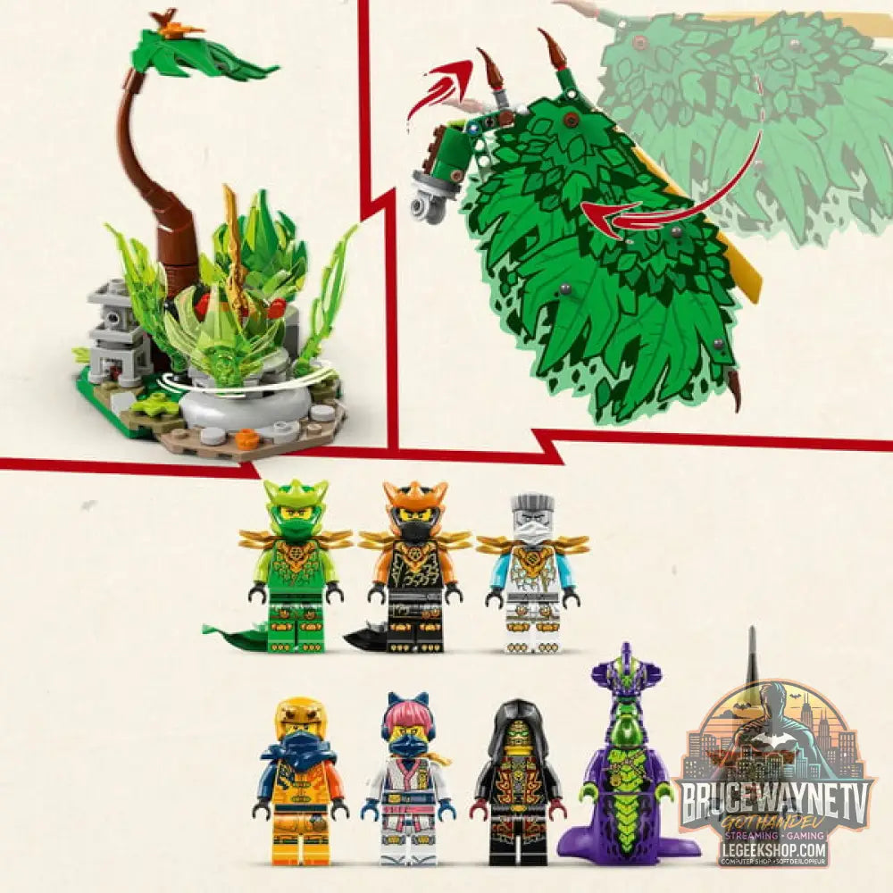 LEGO 71859 Ninjago Der Drache des Lebens, jeu de construction - LEGO - vue 5