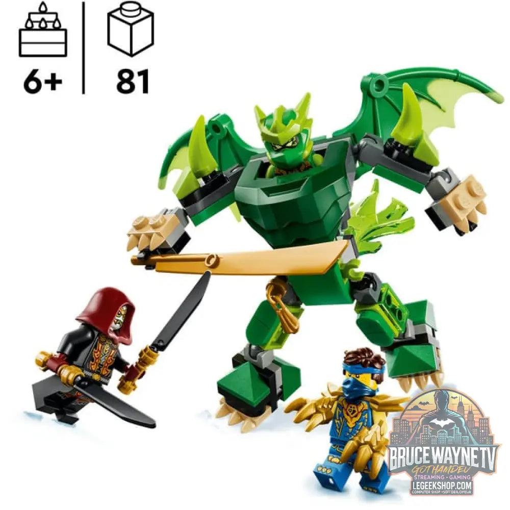 LEGO 71862 Ninjago Lloyds Drachen-Mech Battle Set, jeu de construction - LEGO - vue 2