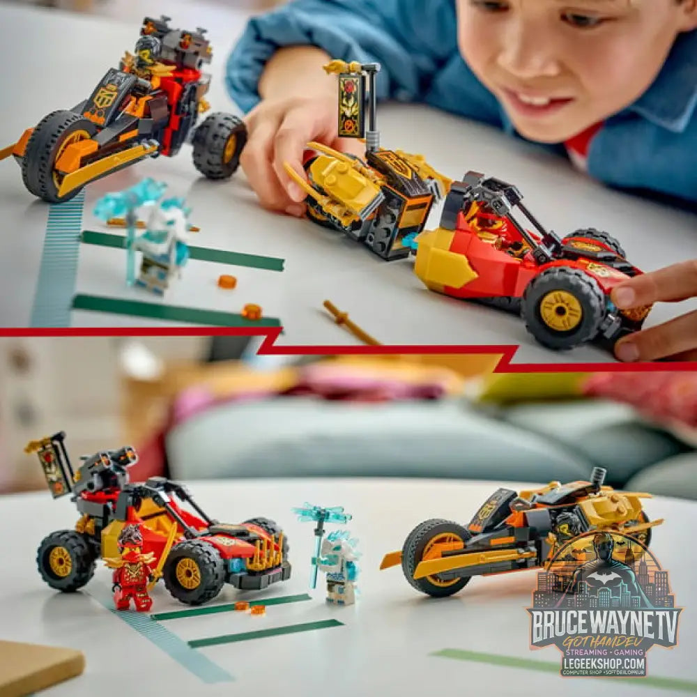 LEGO 71864 Ninjago Kais et Coles Kombi-Flitzer, jeu de construction - LEGO - vue 5