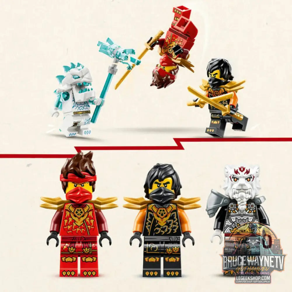 LEGO 71864 Ninjago Kais et Coles Kombi-Flitzer, jeu de construction - LEGO - vue 4