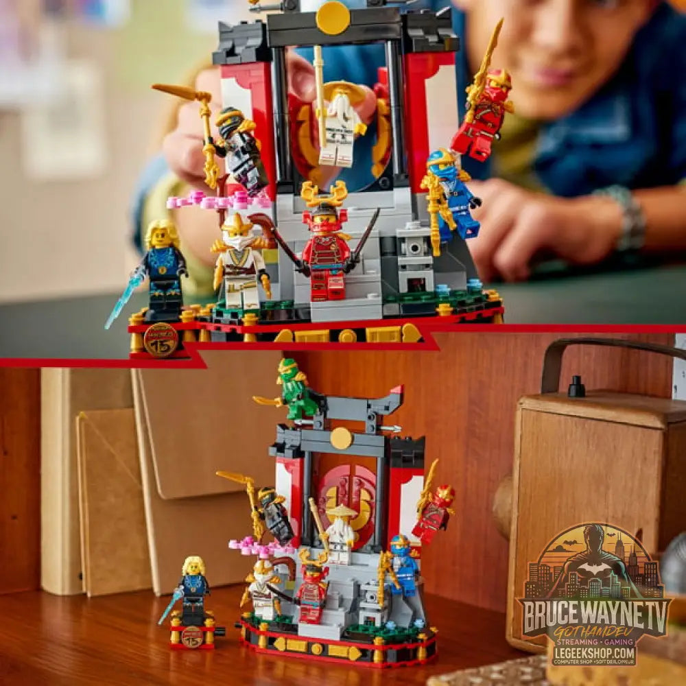 LEGO 71866 Ninjago 15-jähriges Jubiläum: Ninja-Charaktere zum Ausstellen, jeu de construction - LEGO - vue 6