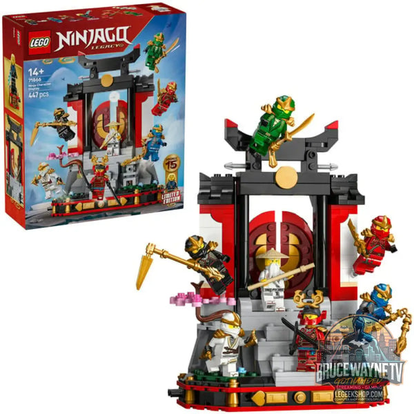 LEGO 71866 Ninjago 15-jähriges Jubiläum: Ninja-Charaktere zum Ausstellen, jeu de construction - LEGO