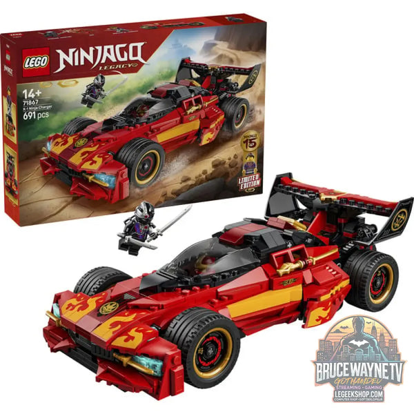 LEGO 71867 Ninjago 15-jähriges Jubiläum des X-1 Ninja Supercar, jeu de construction - LEGO