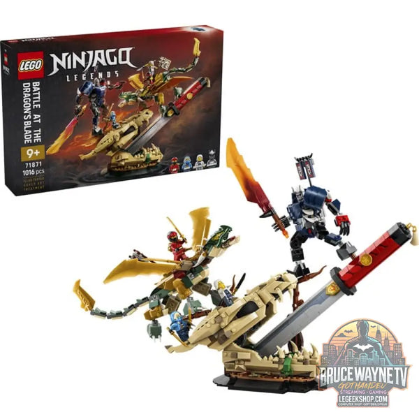 LEGO 71871 Ninjago Showdown auf der Drachenklinge, jeu de construction - LEGO