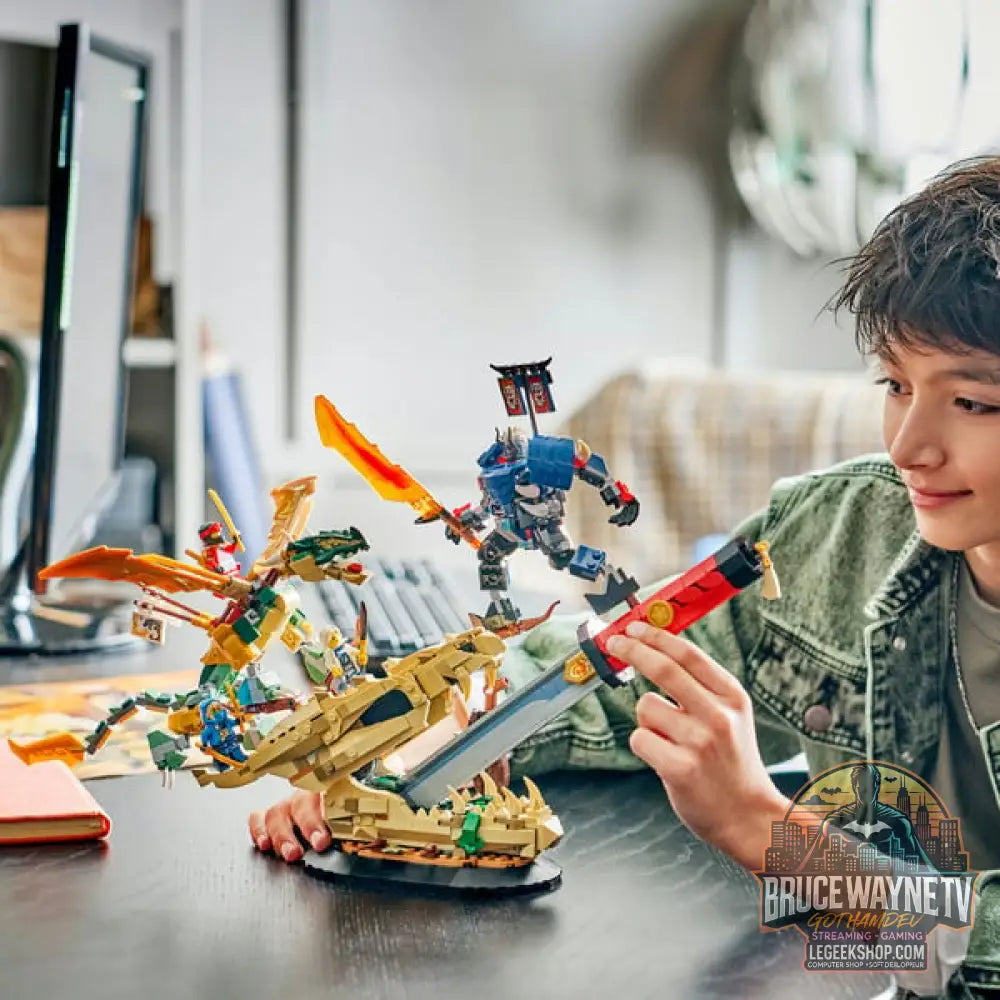 LEGO 71871 Ninjago Showdown auf der Drachenklinge, jeu de construction - LEGO - vue 6