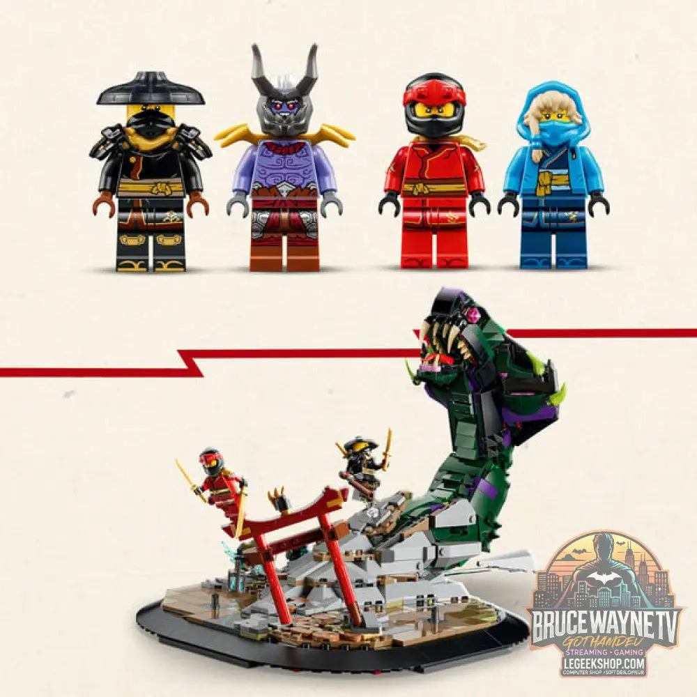LEGO 71872 Ninjago Duell avec dem Ultradrachen, jeu de construction - LEGO - vue 4