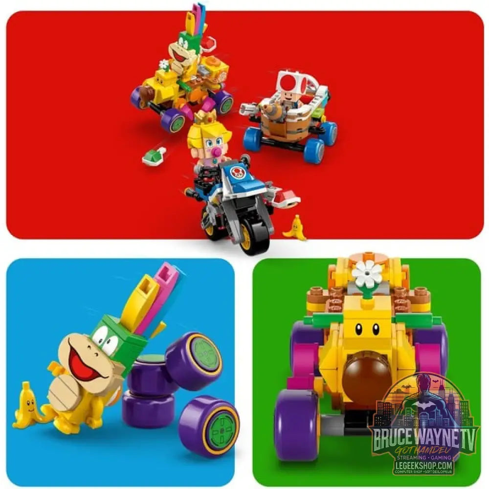 LEGO 72036 Super Mario - Mario Kart: Peach & Grand Pix-Set, jeu de construction - LEGO - vue 5