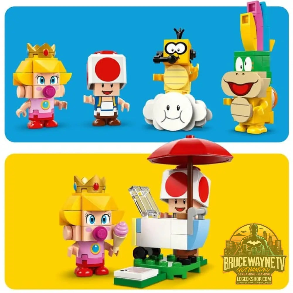 LEGO 72036 Super Mario - Mario Kart: Peach & Grand Pix-Set, jeu de construction - LEGO - vue 6