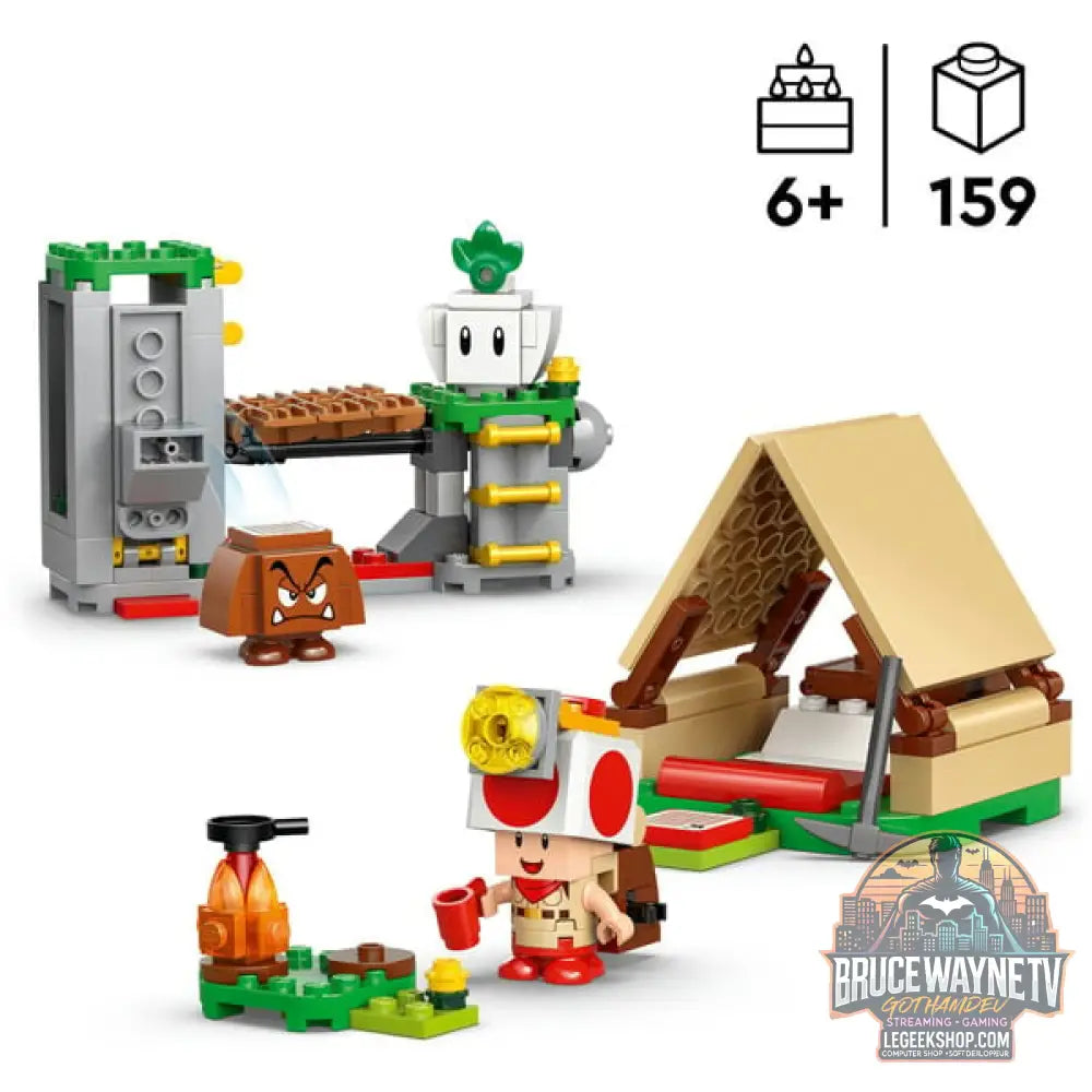 LEGO 72040 Super Mario Kapitän Toad-Camp, jeu de construction - LEGO - vue 3