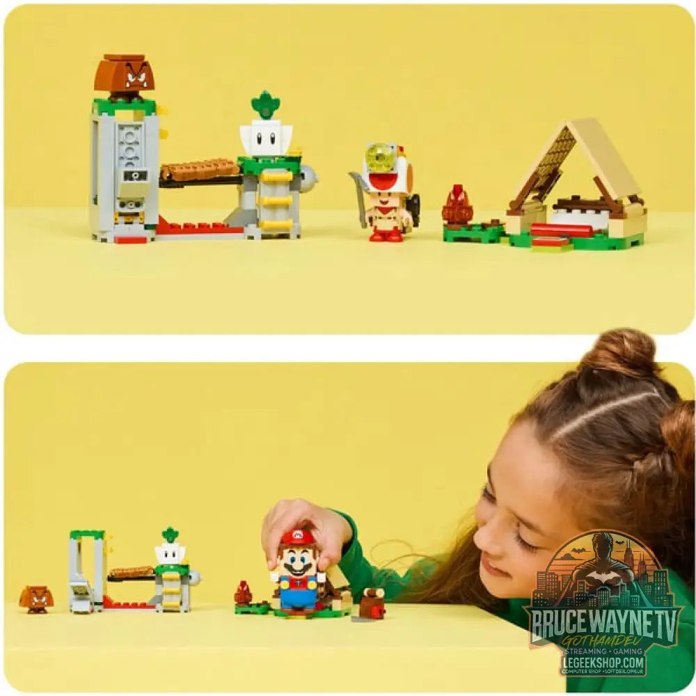 LEGO 72040 Super Mario Kapitän Toad-Camp, jeu de construction - LEGO - vue 2