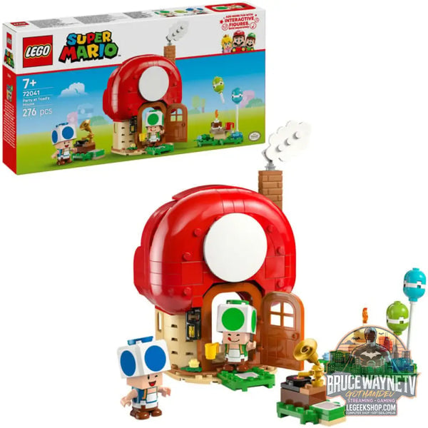 LEGO 72041 Super Mario Party beim Toad-Haus, jeu de construction - LEGO