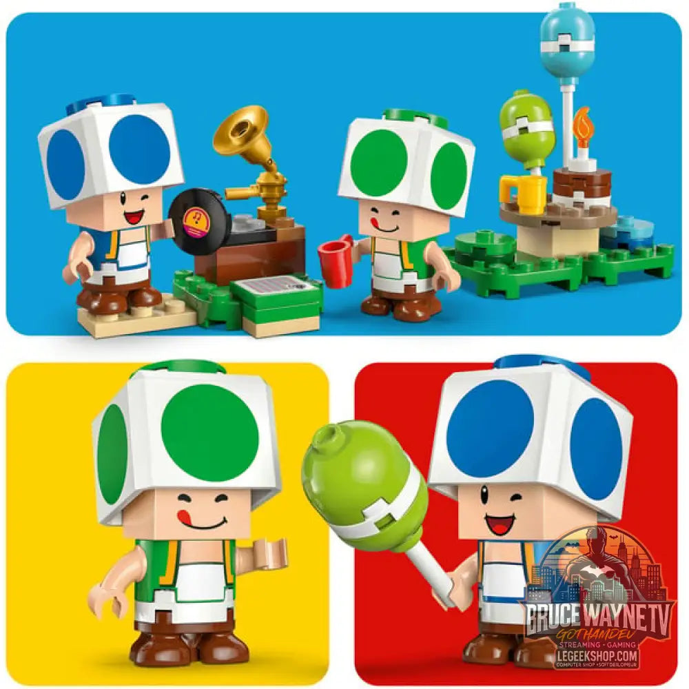LEGO 72041 Super Mario Party beim Toad-Haus, jeu de construction - LEGO - vue 6