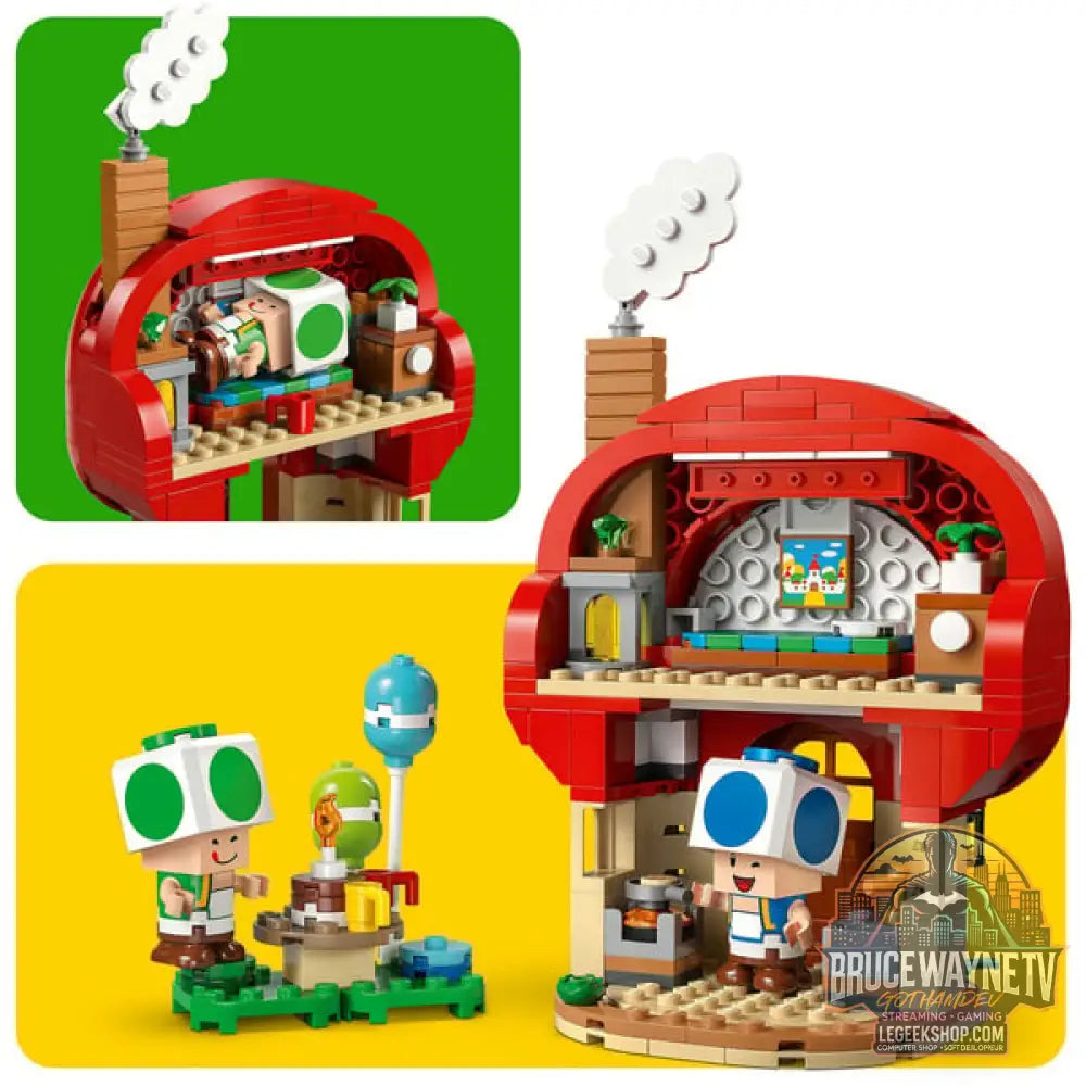 LEGO 72041 Super Mario Party beim Toad-Haus, jeu de construction - LEGO - vue 5