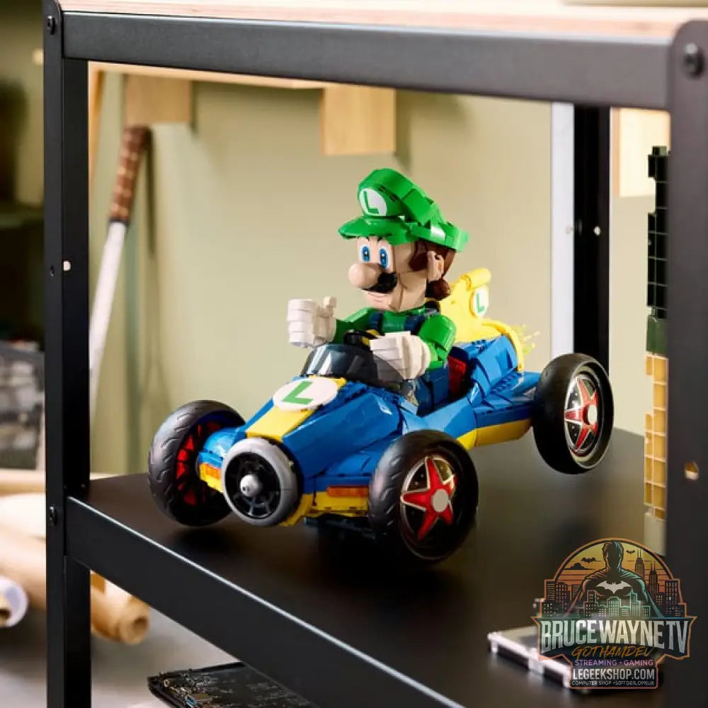 LEGO 72050 Super Mario Mario Kart: Luigi & Turboflitzer, jeu de construction - LEGO - vue 3