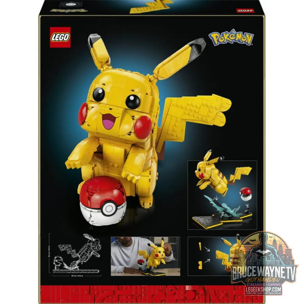 LEGO 72152 Pokémon Pikachu et Pokéball, jeu de construction - LEGO - vue 7