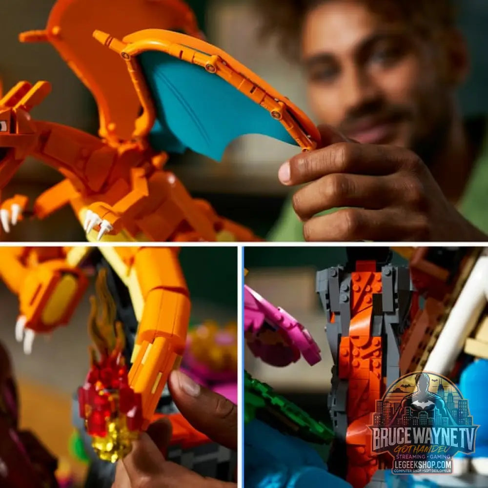 LEGO 72153 Pokémon Bisaflor, Glurak et Turtok, jeu de construction - LEGO - vue 5
