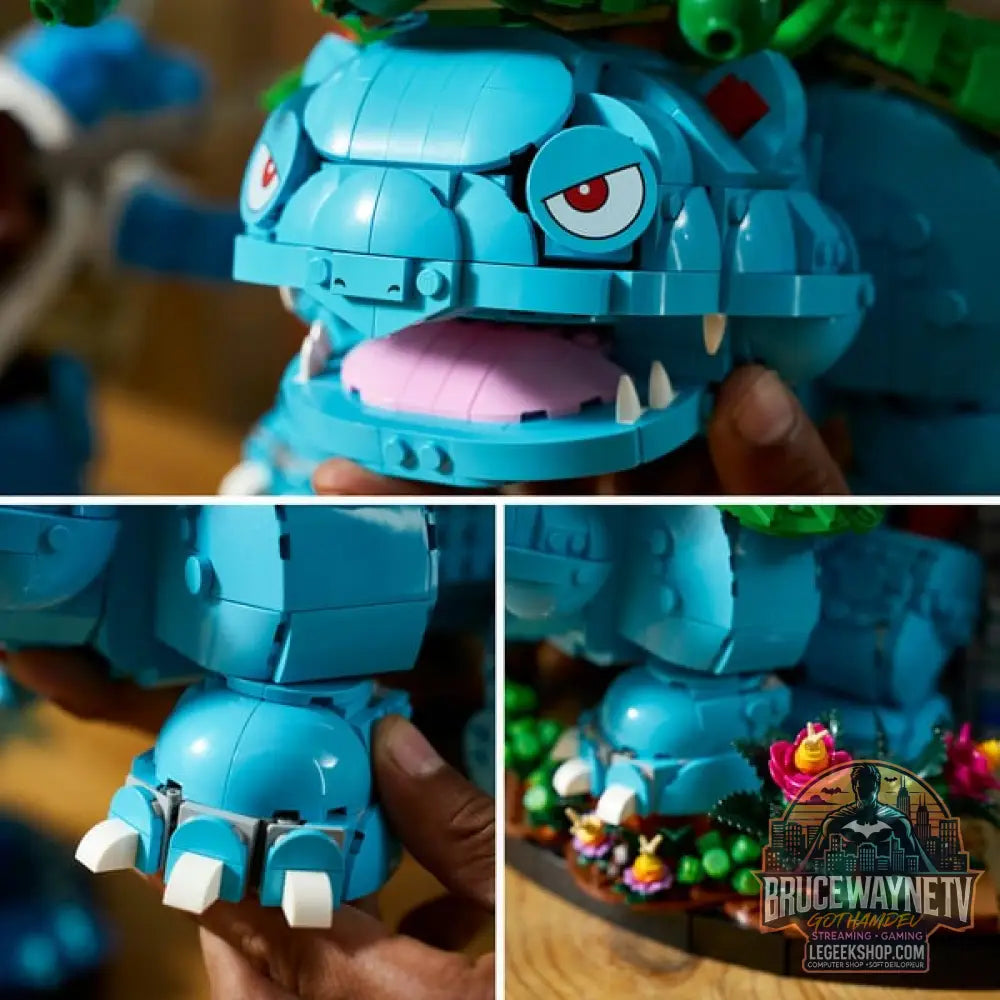 LEGO 72153 Pokémon Bisaflor, Glurak et Turtok, jeu de construction - LEGO - vue 4