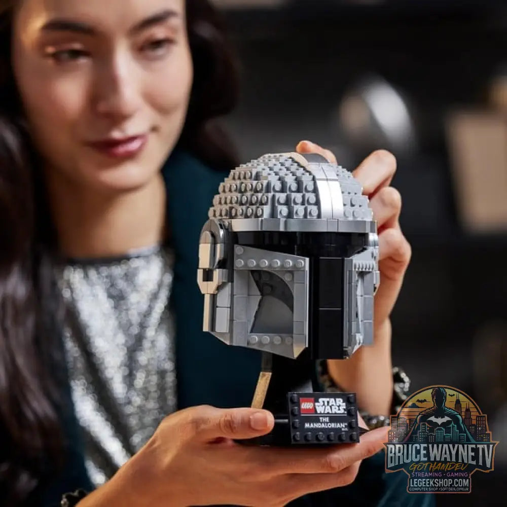 LEGO 75328 Star Wars Mandalorianer Helm, jeu de construction Sammlerpièces et ein tolles Geschenk pour Erwachsene, Bausatz, Zimmer-Deko - LEGO - vue 3