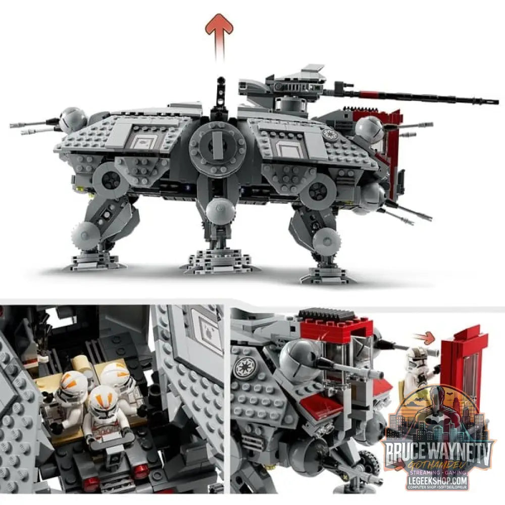 LEGO 75337 Star Wars AT-TE Walker, jeu de construction Die Rache der Sith-Set avec Minifiguren - LEGO - vue 4