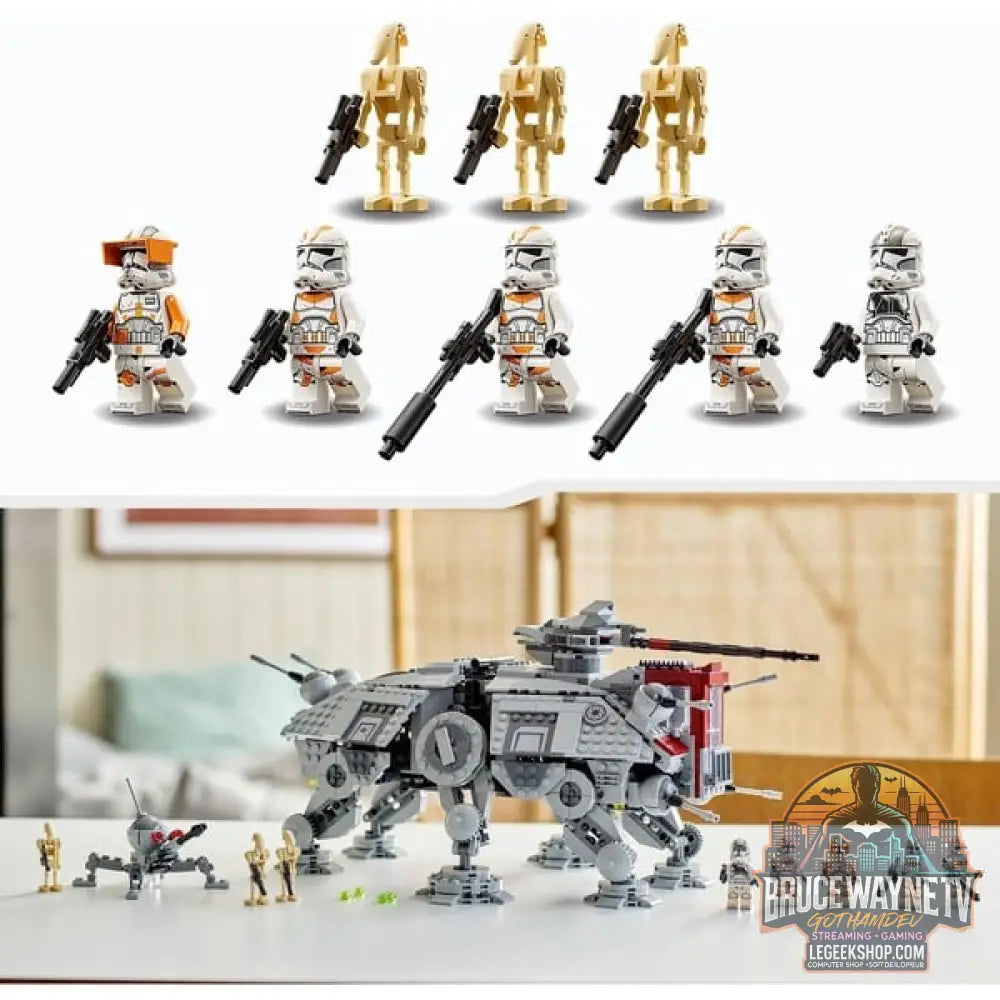 LEGO 75337 Star Wars AT-TE Walker, jeu de construction Die Rache der Sith-Set avec Minifiguren - LEGO - vue 5