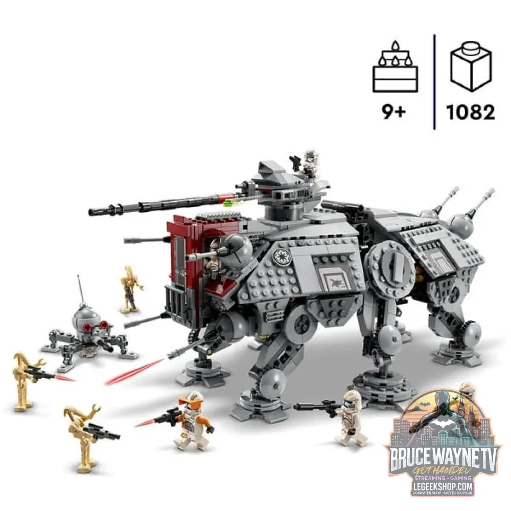 LEGO 75337 Star Wars AT-TE Walker, jeu de construction Die Rache der Sith-Set avec Minifiguren - LEGO - vue 2
