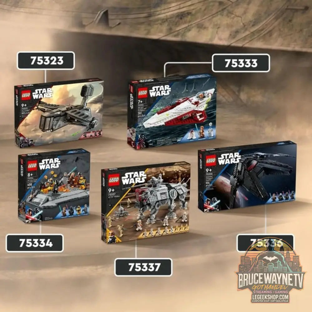 LEGO 75337 Star Wars AT-TE Walker, jeu de construction Die Rache der Sith-Set avec Minifiguren - LEGO - vue 7