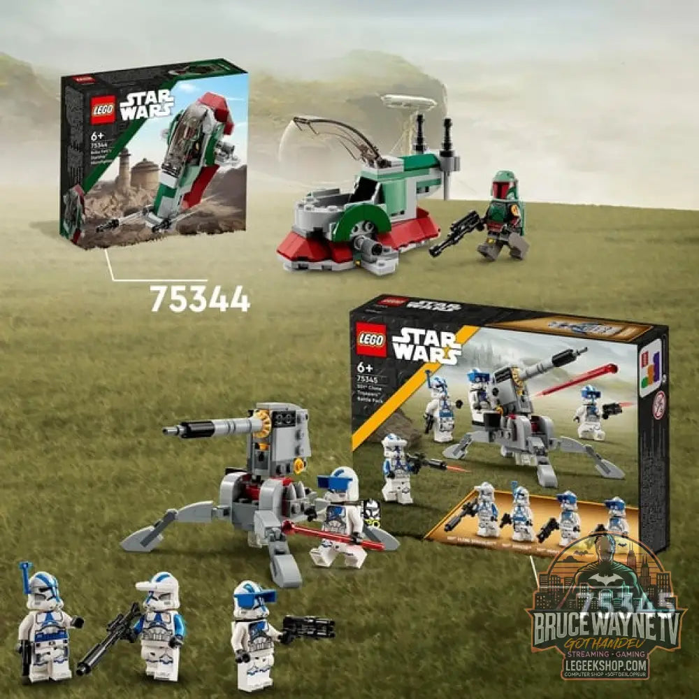 LEGO 75345 Star Wars 501st Clone Troopers Battle Pack, jeu de construction - LEGO - vue 10