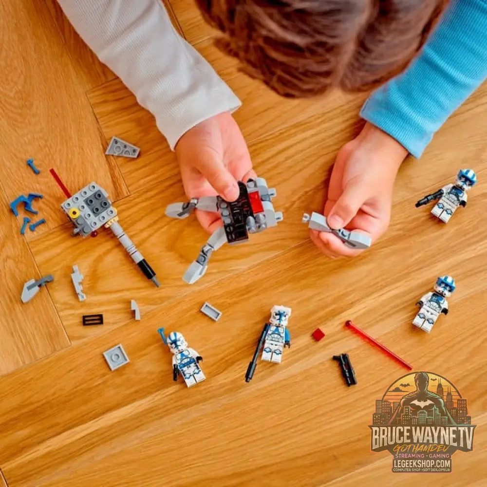 LEGO 75345 Star Wars 501st Clone Troopers Battle Pack, jeu de construction - LEGO - vue 7