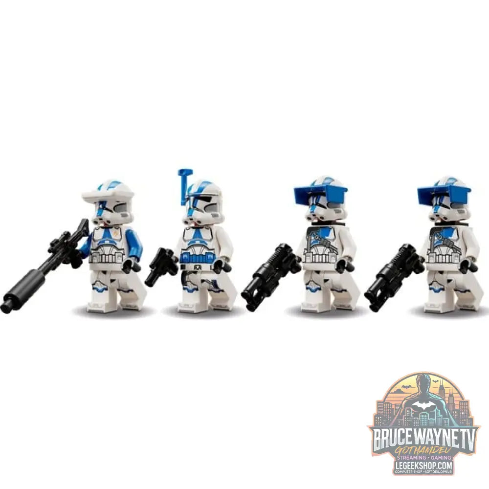 LEGO 75345 Star Wars 501st Clone Troopers Battle Pack, jeu de construction - LEGO - vue 4