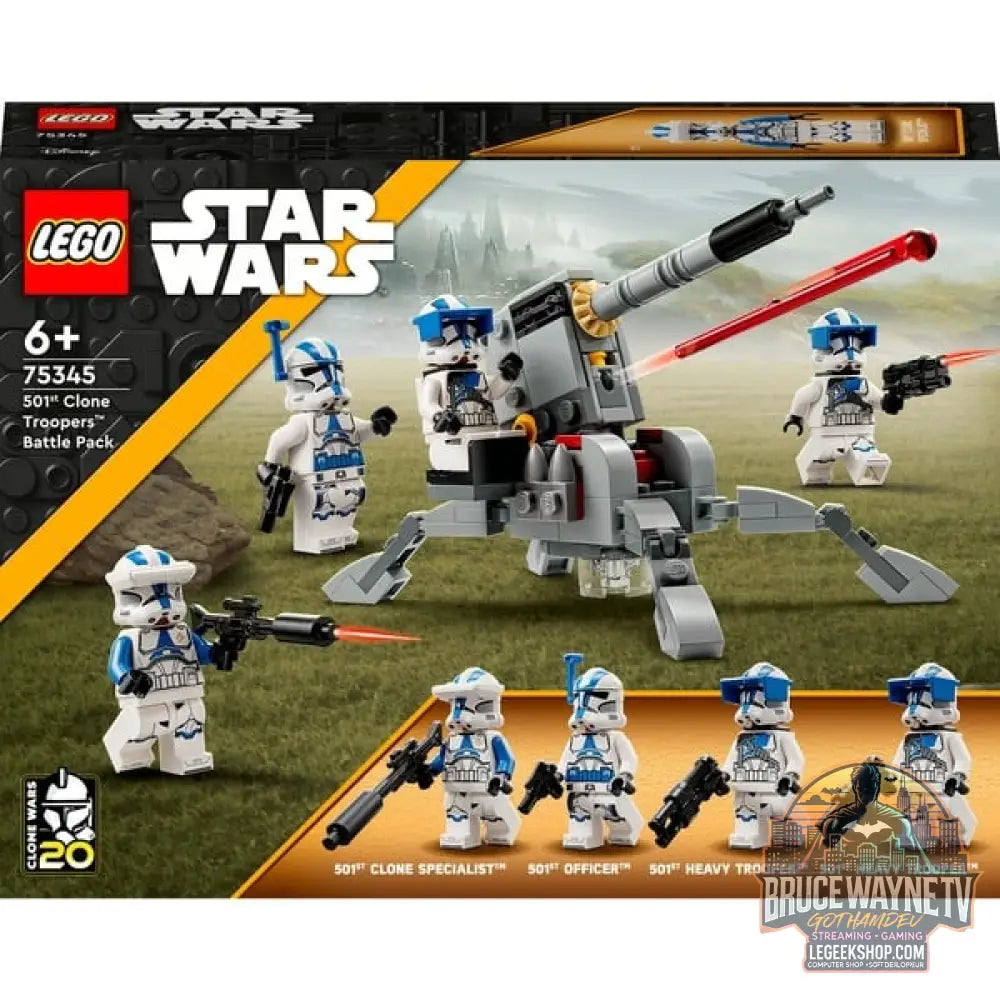 LEGO 75345 Star Wars 501st Clone Troopers Battle Pack, jeu de construction - LEGO - vue 11
