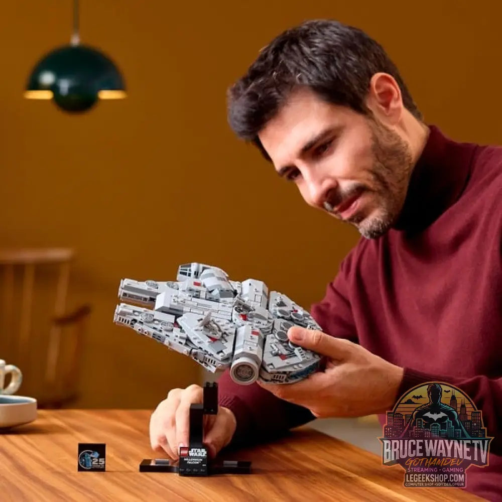 LEGO 75375 Star Wars Millennium Falcon, jeu de construction - LEGO - vue 2