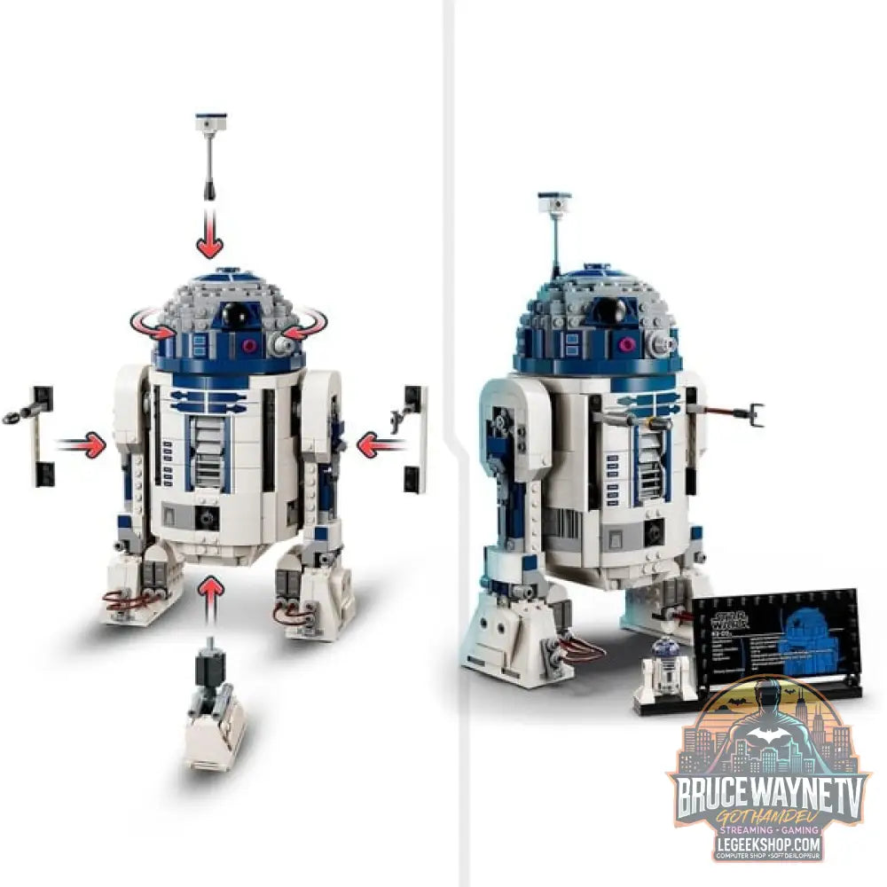 LEGO 75379 Star Wars R2-D2, jeu de construction - LEGO - vue 4