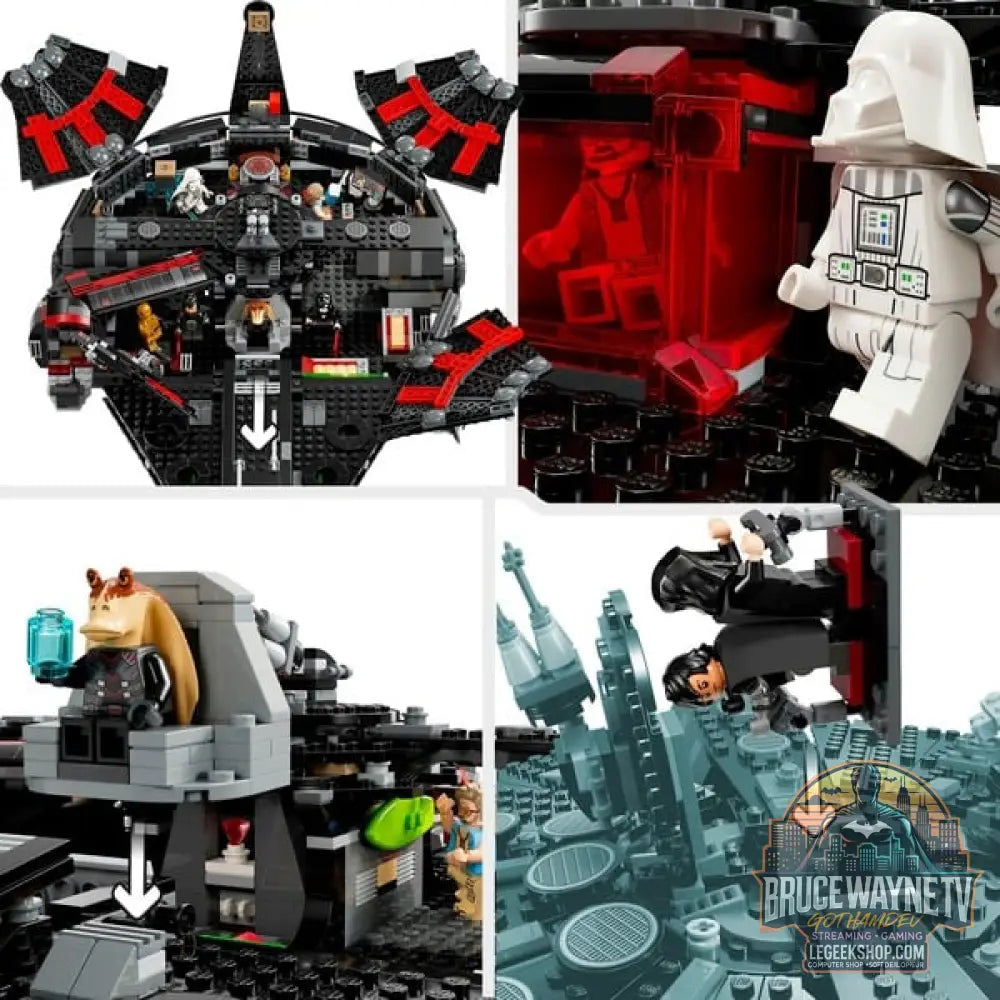 LEGO 75389 Star Wars Dunkler Millennium Falke, jeu de construction - LEGO - vue 5
