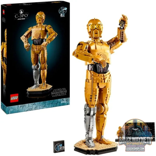 LEGO 75398 Star Wars C-3PO, jeu de construction - LEGO