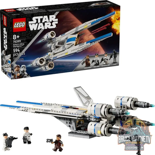 LEGO 75399 Star Wars Rebel U-Wing Starfighter, jeu de construction - LEGO