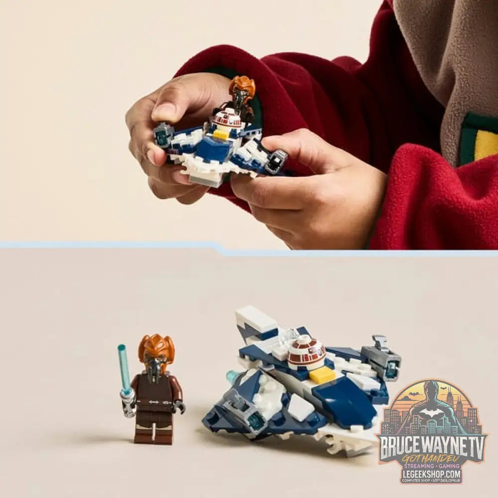 LEGO 75400 Star Wars Plo Koons Jedi Starfighter Microfighter, jeu de construction - LEGO - vue 6
