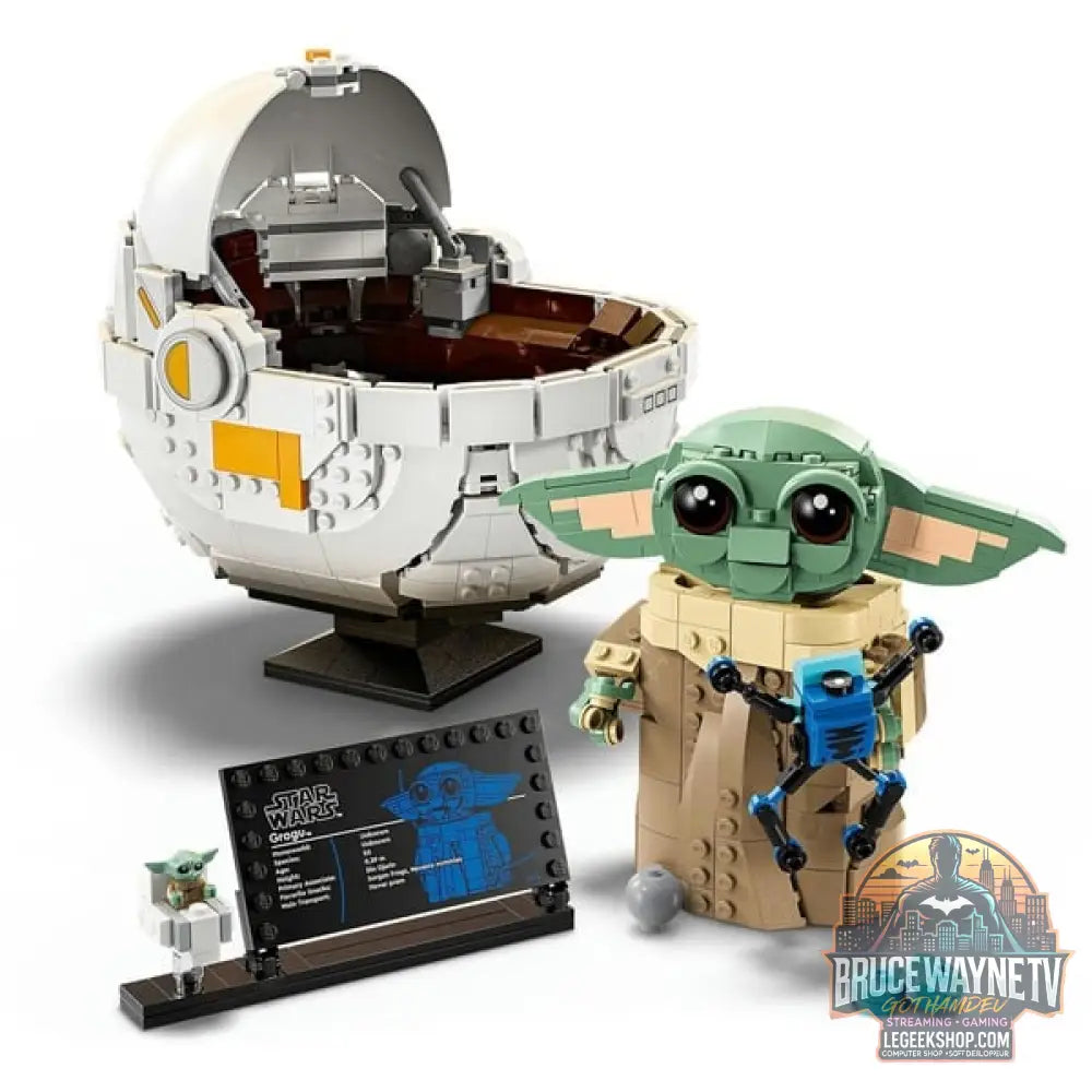 LEGO 75403 Star Wars Grogu in seiner Repulsorwiege, jeu de construction - LEGO - vue 4