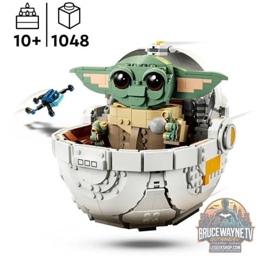LEGO 75403 Star Wars Grogu in seiner Repulsorwiege, jeu de construction - LEGO - vue 3