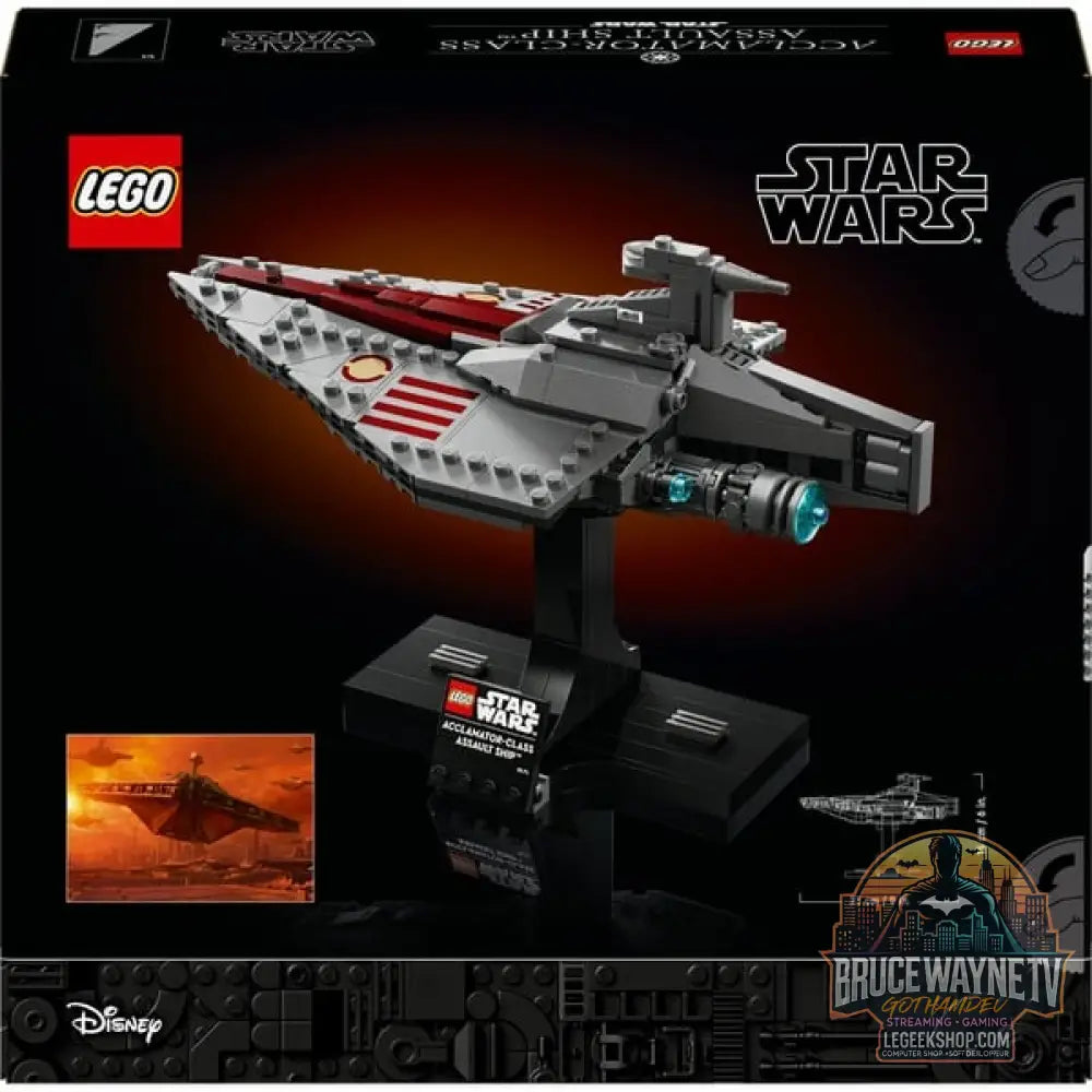 LEGO 75404 Star Wars Assault Ship der Acclamator-Klasse, jeu de construction - LEGO - vue 7