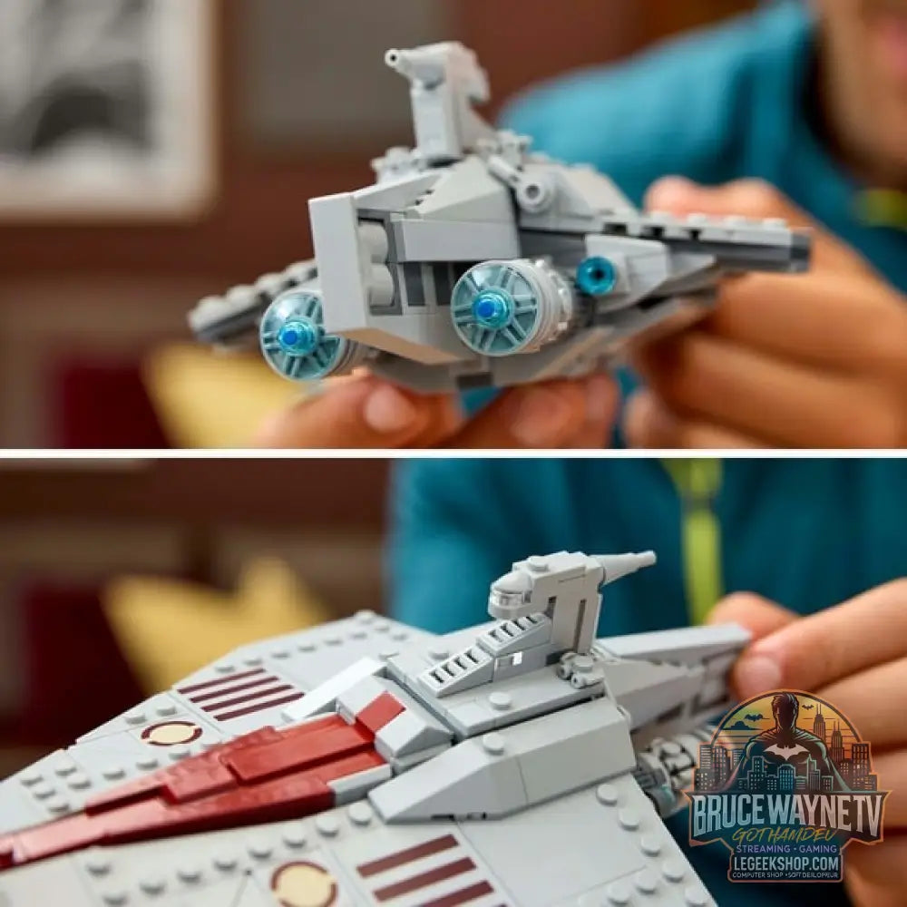 LEGO 75404 Star Wars Assault Ship der Acclamator-Klasse, jeu de construction - LEGO - vue 5