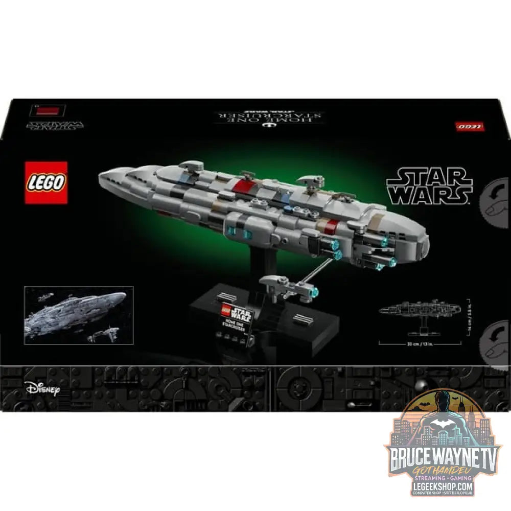 LEGO 75405 Star Wars Home One Starcruiser, jeu de construction - LEGO - vue 7