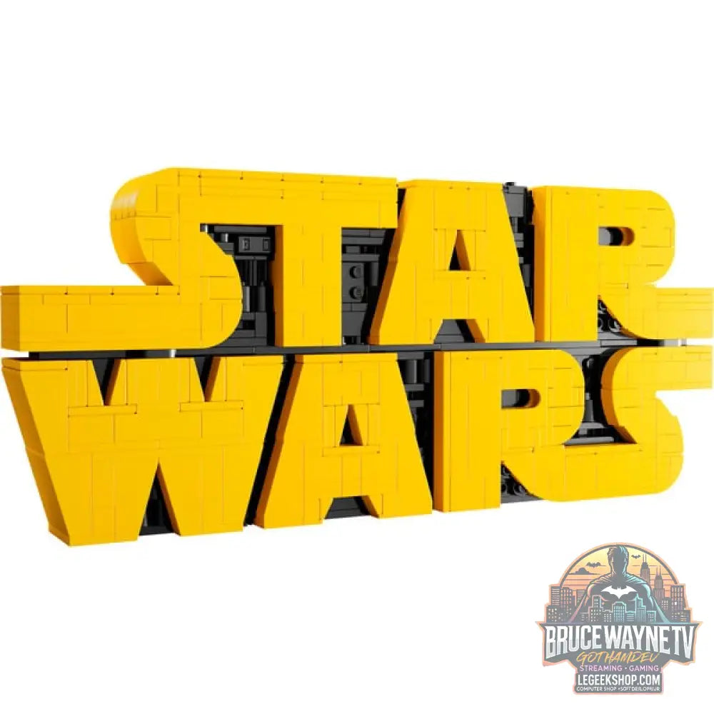 LEGO 75407 Star Wars Logo aus LEGO Steinen, jeu de construction - LEGO - vue 2