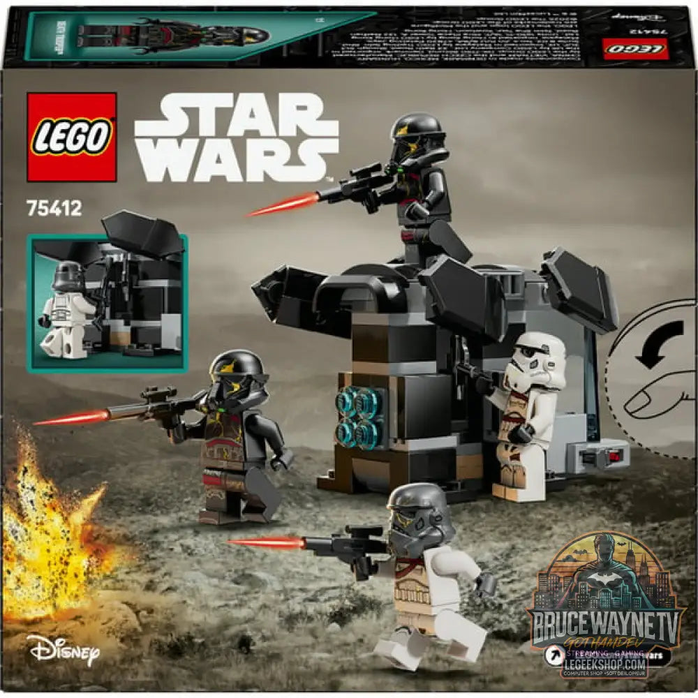 LEGO 75412 Star Wars Todestruppler & Nachttruppler Battle Pack, jeu de construction - LEGO - vue 7