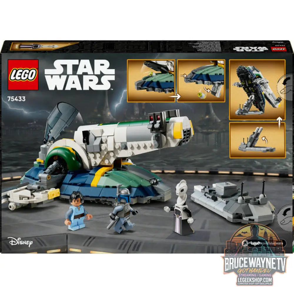LEGO 75433 Star Wars Jango Fetts Sternenschiff, jeu de construction - LEGO - vue 7