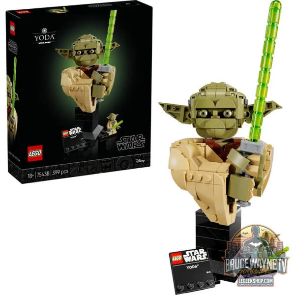 LEGO 75438 Star Wars Yoda Büste, jeu de construction - LEGO