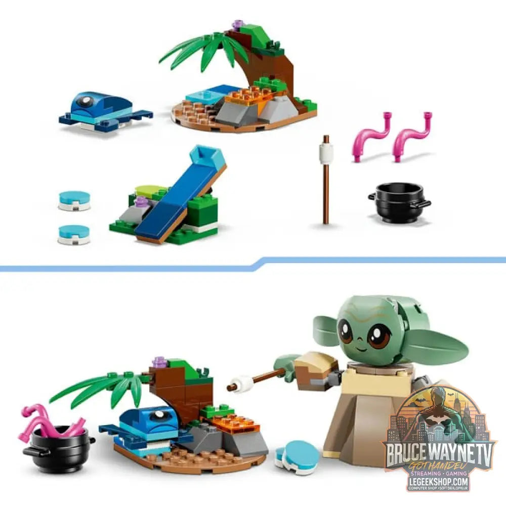LEGO 75443 Star Wars Grogus Zuhause, jeu de construction - LEGO - vue 5