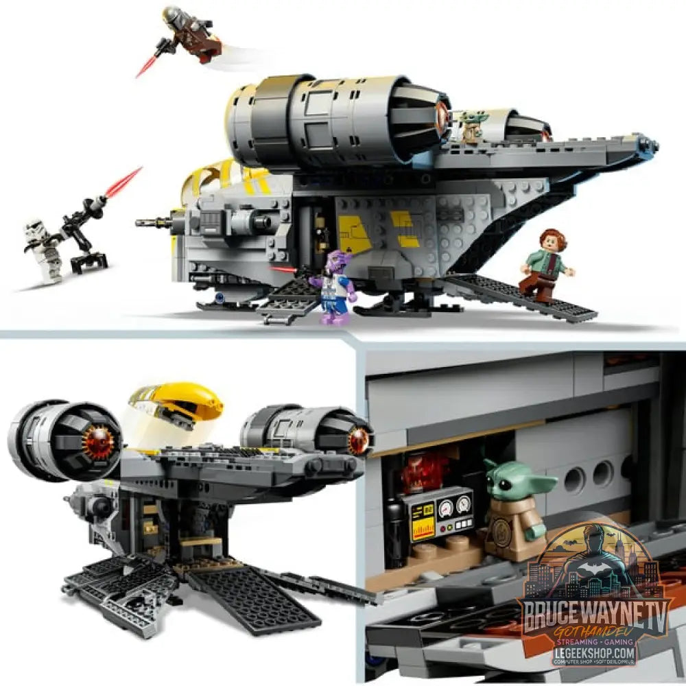 LEGO 75447 Star Wars Razor Crest, jeu de construction - LEGO - vue 3
