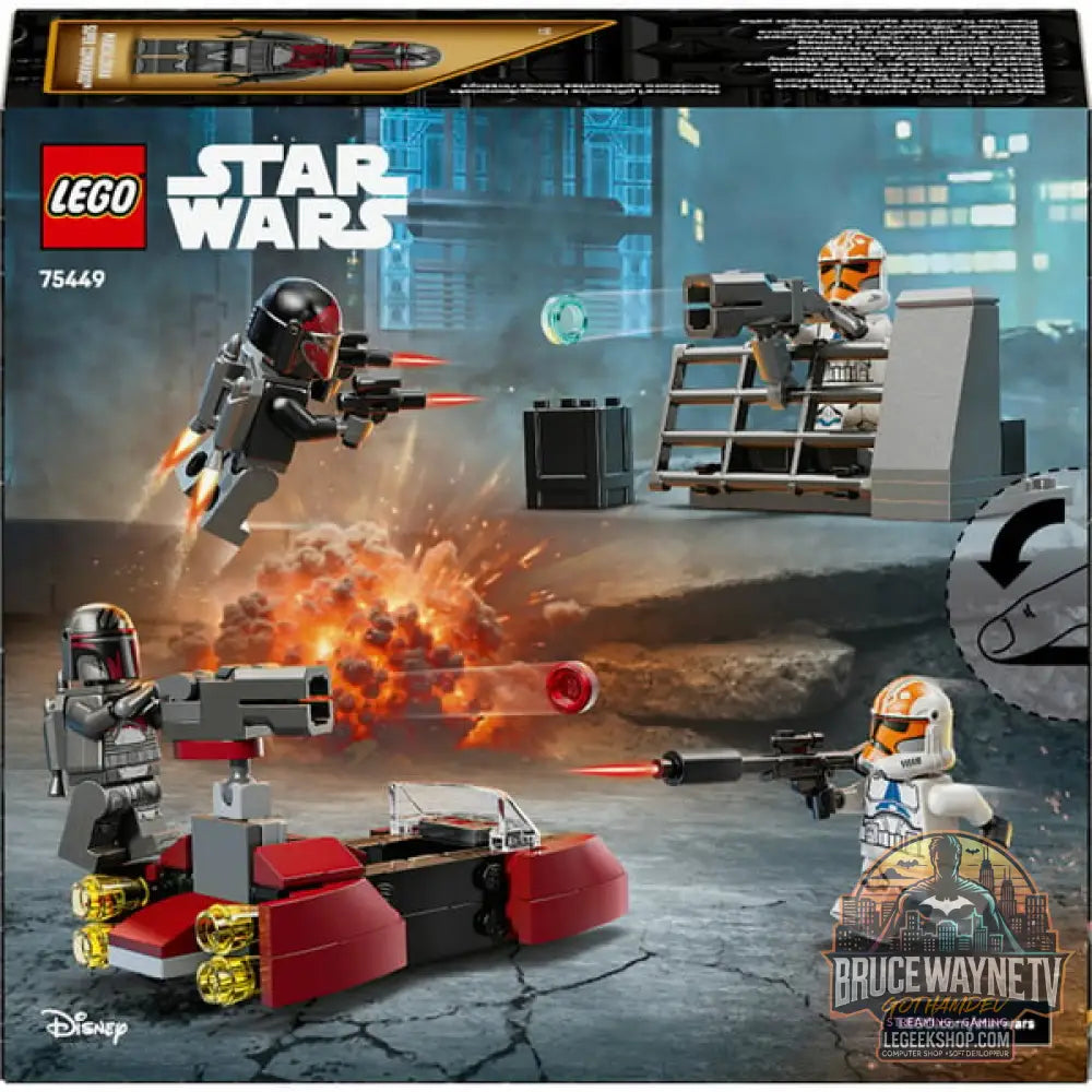 LEGO 75449 Star Wars Belagerung von Mandalore Battle Pack, jeu de construction - LEGO - vue 7