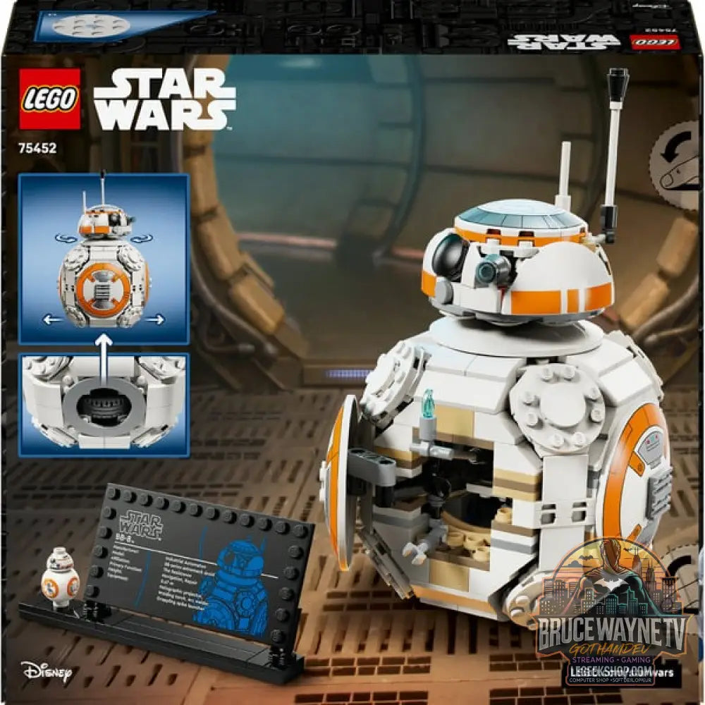 LEGO 75452 Star Wars Der Astromech-Droide BB-8, jeu de construction - LEGO - vue 7