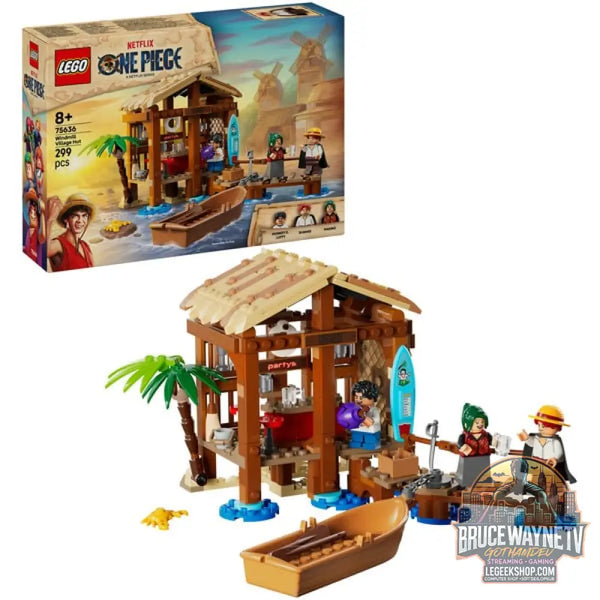 LEGO 75636 One Piece Hütte im Windmühlendorf, jeu de construction - LEGO